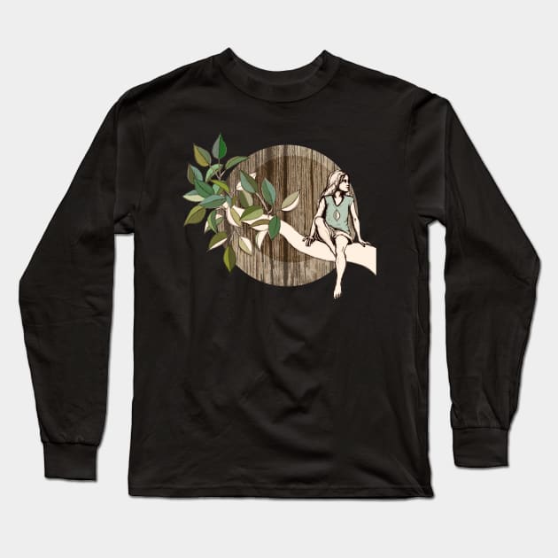 Natural Habitat Long Sleeve T-Shirt by micklyn